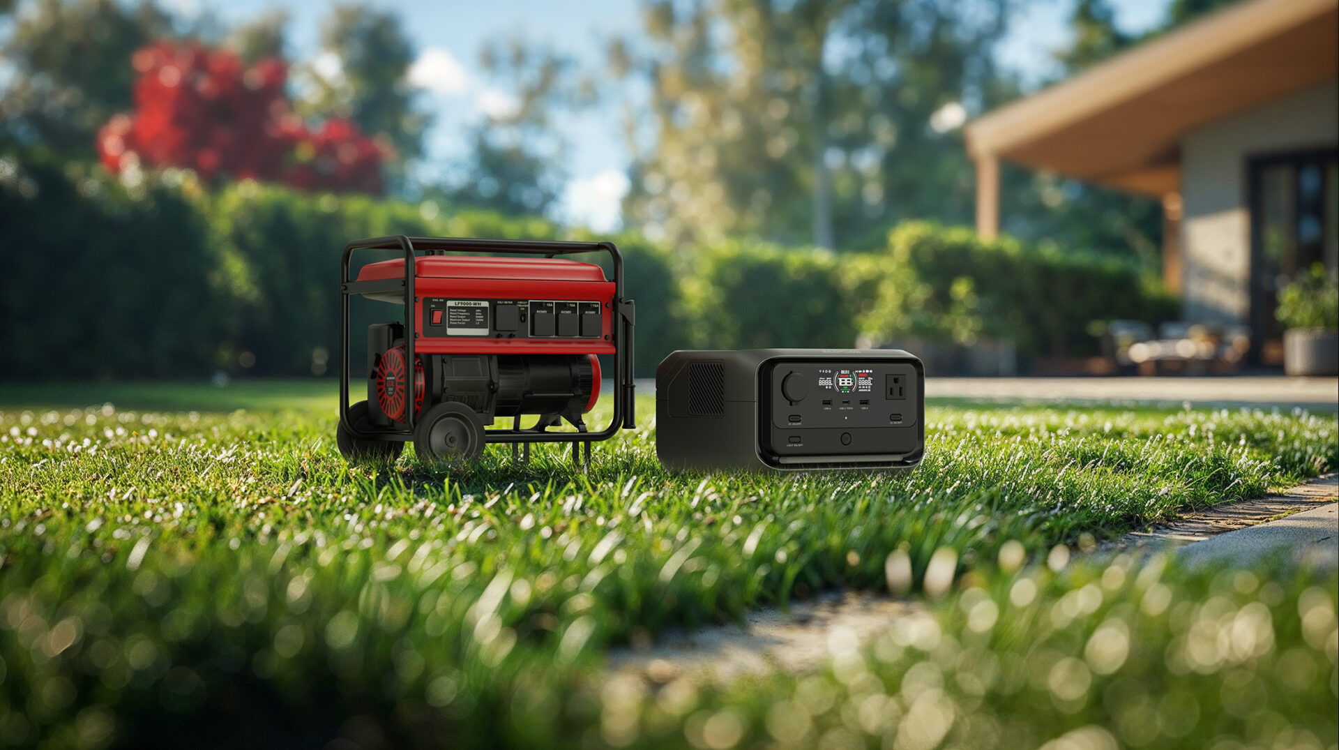 Carregamento com gerador