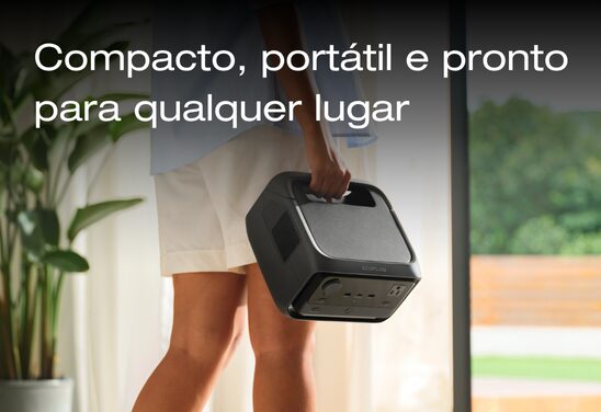 Imagem D - EcoFlow em uso