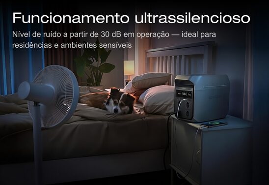 Imagem D - EcoFlow em uso