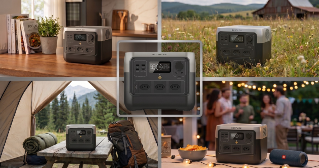 A Ecofow River 2 Pro pode ser utilizada em diversos lugares para diversas finalidades